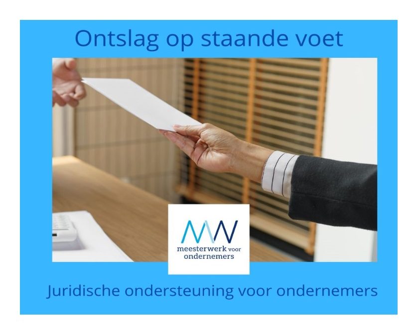 Ongepast gedrag reden tot ontslag op staande voet?